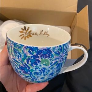 Never used Lilly Pulitzer matching mugs